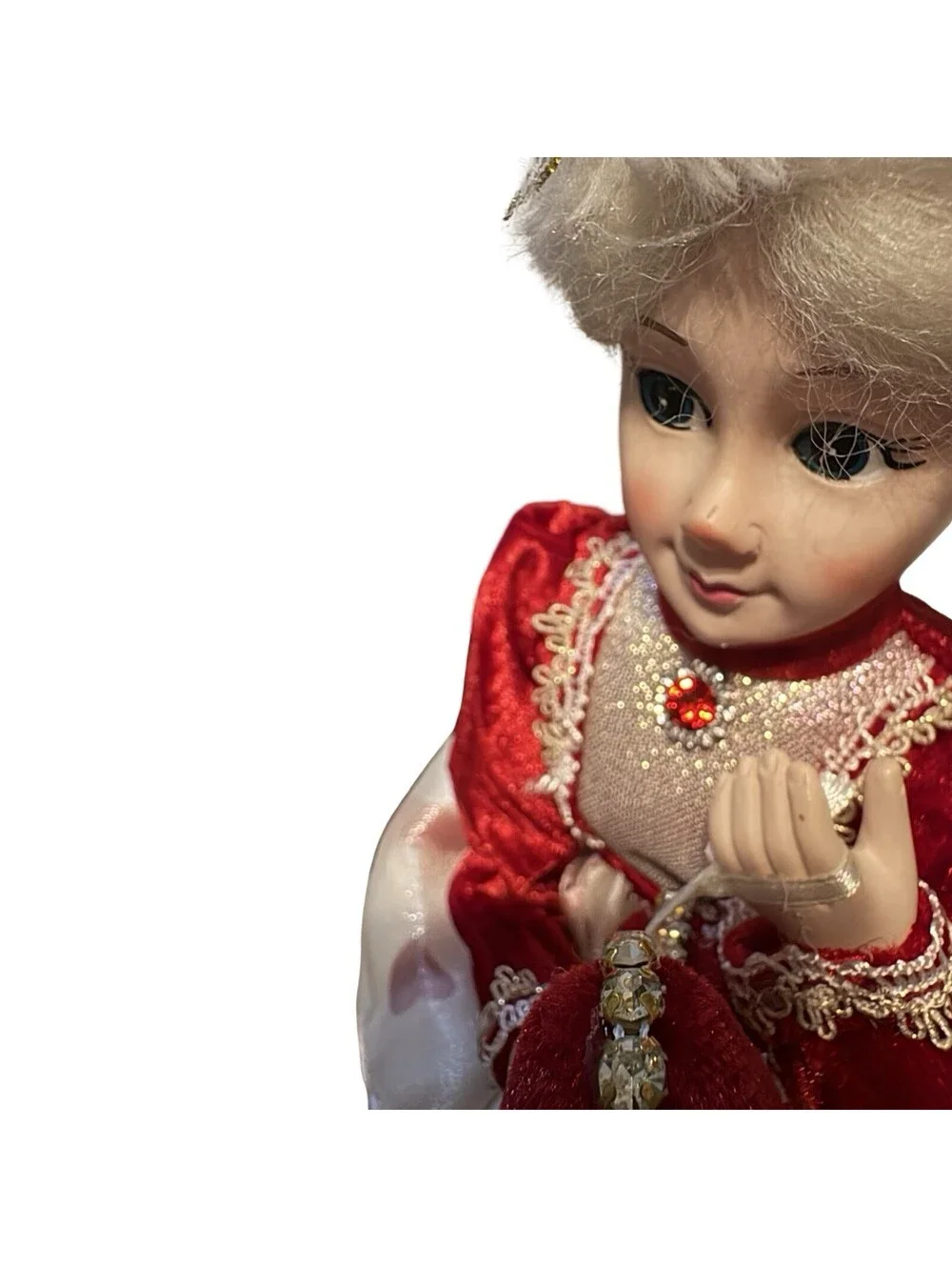 16” CYNTHIA ROWLEY VALENTINE’S ELF DOLL SHELF SITTER GIRL